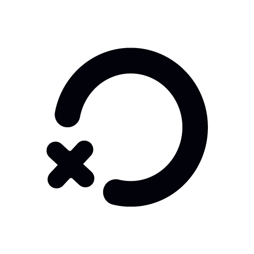 PXP Circle Mark Black