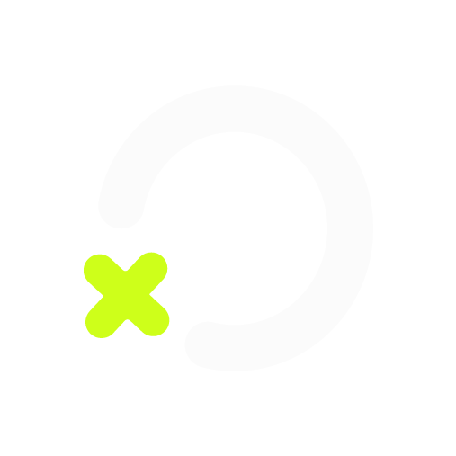 PXP Circle Mark White + Lime